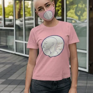 Bald Girls Rock- T-Shirt LOGO (Crew Neck)